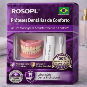 imagem dentadura roxa